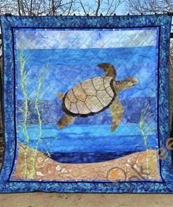 Turtle 3 Quilt Blanket Bedding Set