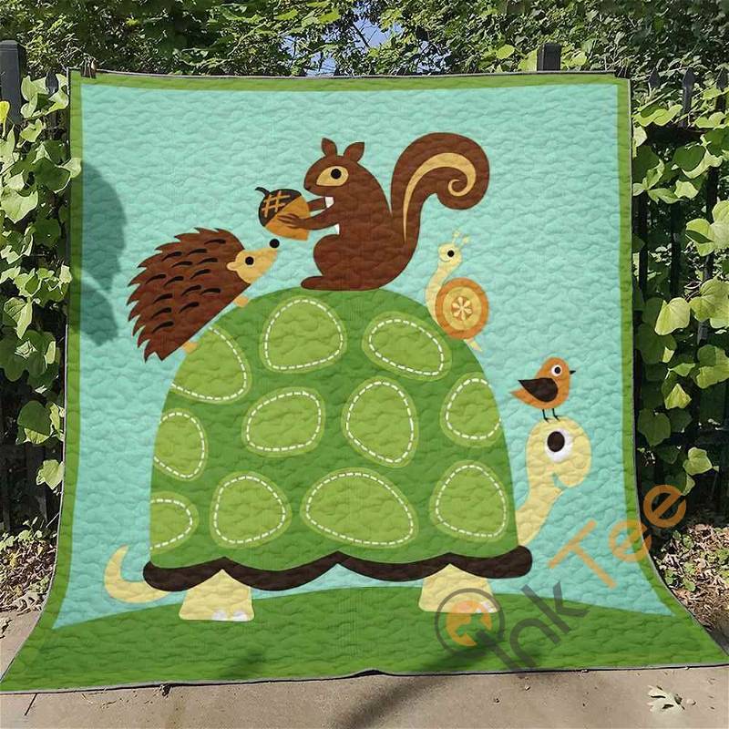 Turtle 5 Quilt Blanket Bedding Set
