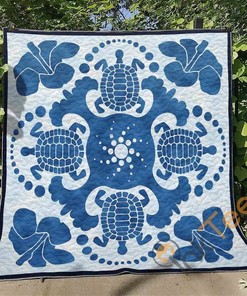 Turtle 9 Quilt Blanket Bedding Set With Pilliwcase Option Ver9
