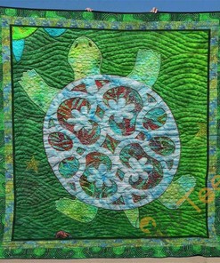 Turtle Tu090705A Tbg Quilt Blanket Bedding Set