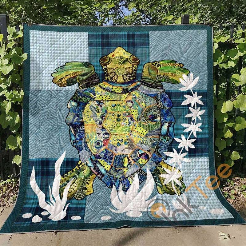 Turtle V2 Quilt Blanket Bedding Set