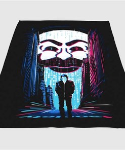 Tv Series Mr Sherpa Fleece Blanket Gifts for Family, for Couple