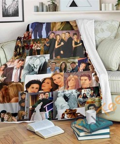 Tv Show Friends Mn05 Sherpa Fleece Blanket Gifts for Family, for Couple
