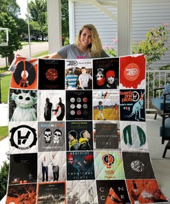 Twenty One Pilots Band Albums Heathens Quilt Blanket Bedding Set