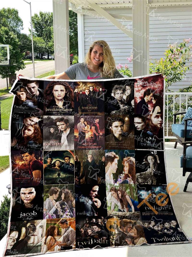 Twilight Quilt Blanket Bedding Set For Fans