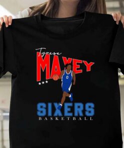 Tyrese Maxey Sixers Shirt Philadelphia 76Ers