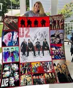 U2 Band 1 Quilt Blanket Bedding Set