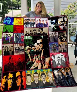 U2 Band Quilt Blanket Bedding Set