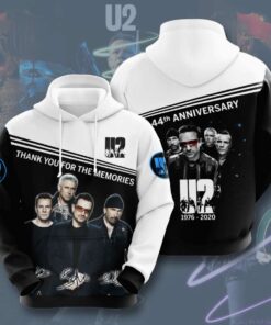 U2 Custom Hoodie 3D