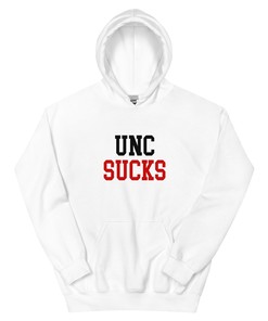 UNC Sucks NC State Rivalry Hoodie Sweatshirt Shirt Gifts for Fans