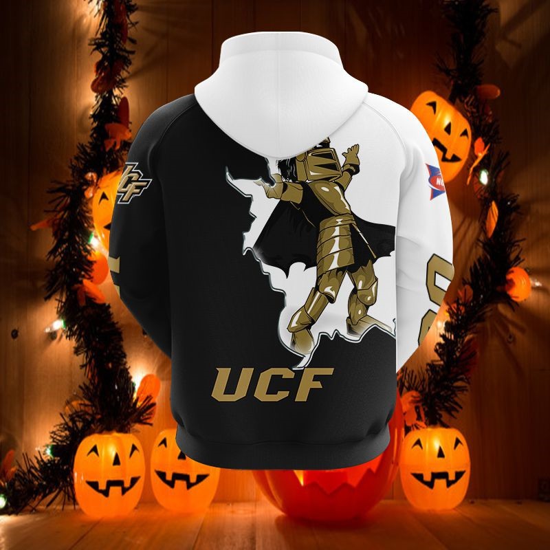 Ucf Knights Hoodie 3D Zip Hoodie Mascot Long Sleeve Gift for Fan - Image 2