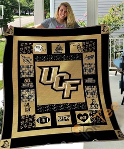 Ucf Knights Quilt Blanket Bedding Set