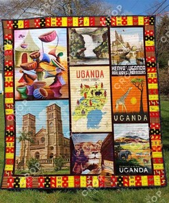 Uganda 1 Quilt Blanket Bedding Set
