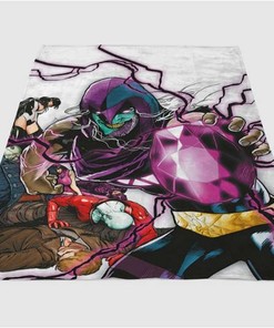 Ultimate Super Villain Sherpa Fleece Blanket Gifts for Family, for Couple