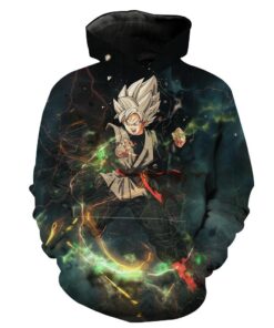Ultra Instinct Goku Black Dragon Ball Super Hoodie 3D