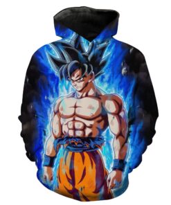 Ultra Instinct Goku Dragon Ball Super Dbz Hoodie 3D