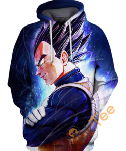 Ultra Instinct Vegeta Hoodie 3D