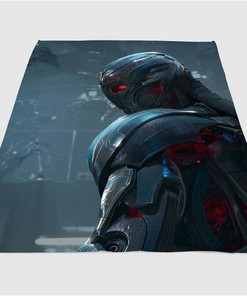 Ultron Avengers Sherpa Fleece Blanket Gifts for Family, for Couple