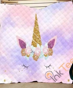Unicorn 1 Quilt Blanket Bedding Set