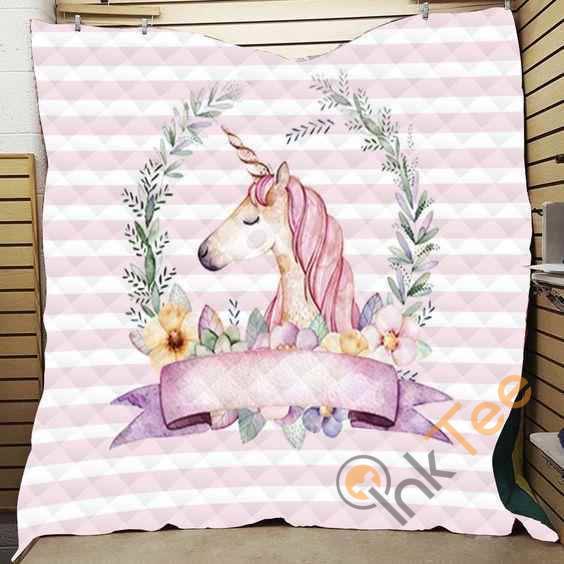 Unicorn Quilt Blanket Bedding Set