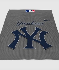 Uniforms Of The New York Yankees Sherpa Fleece Blanket Gifts for Family, for Couple
