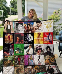 Unique Michael Jackson Quilt Blanket Bedding Set for Home Decor