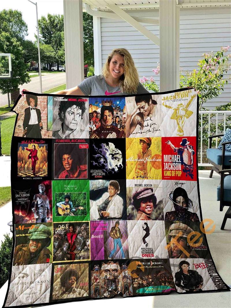 Unique Michael Jackson Quilt Blanket Bedding Set for Home Decor