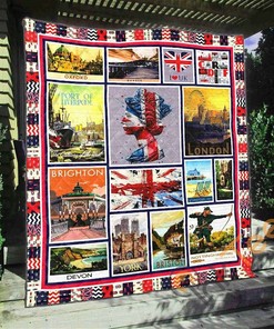 United Kingdom 1 Quilt Blanket Bedding Set
