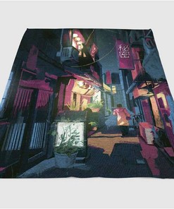 Urban Blues Sherpa Fleece Blanket Gifts for Family, for Couple