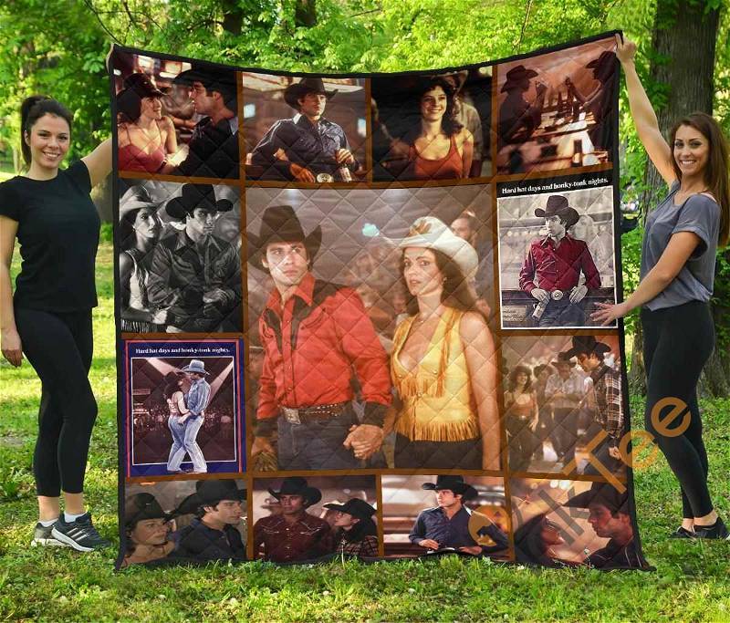 Urban Cowboy Quilt Blanket Bedding Set