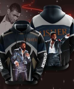 Usher Custom Hoodie 3D
