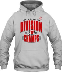 Utah Utes 2021 Pac 12 South Football Division Champions Hoodie