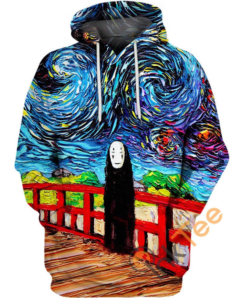 Van Gogh Spirited Away Hoodie 3D