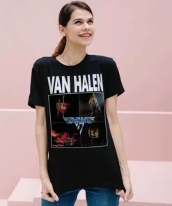 Van Halen - Debut Studio Album By American Rock Band Tour 78 T-Shirt