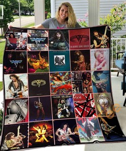 Van Halen Quilt Blanket Bedding Set