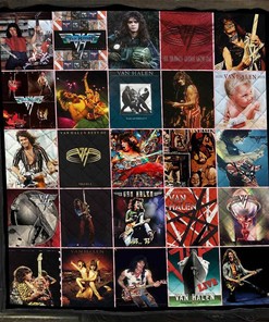 Van Halen Rock Band Blanket Rock Musical Gift For Lovers Quilt