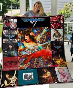 Van Halen V1 Quilt Blanket Bedding Set