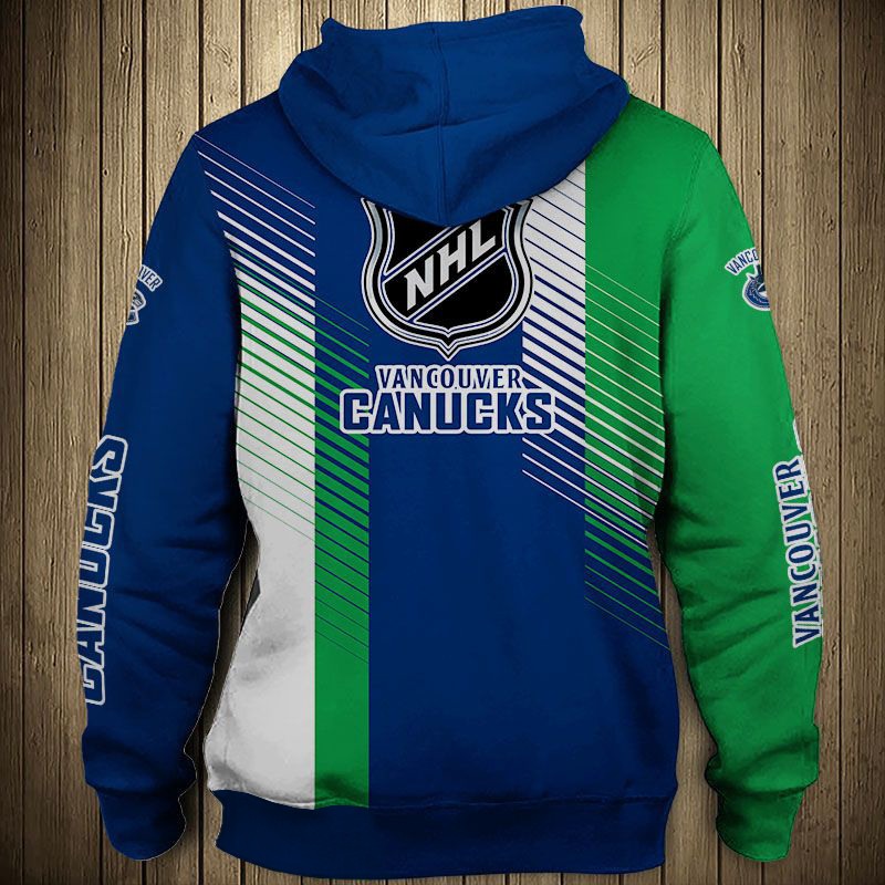 Vancouver Canucks Hoodie 3D Cute Design Pullover Nhl - Image 2