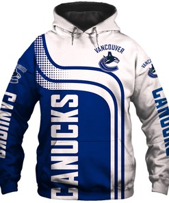 Vancouver Canucks Zipper Hoodie Zip Hoodie Pullover Gift for Fans