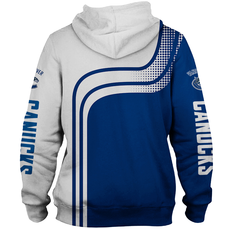 Vancouver Canucks Zipper Hoodie Zip Hoodie Pullover Gift for Fans - Image 3