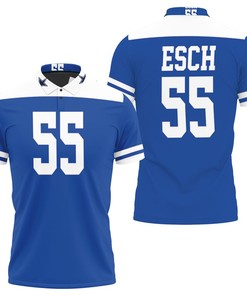 Vander Esch #55 Dallas Cowboys Leighton Nfl American Football Dak Royal Rivalry Throwback 3d Designed Allover Gift For Cowboys Fans Polo Shirt