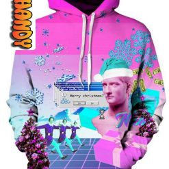 Vaporwave Unisex 3D Hoodie - Image 2