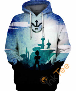 Vegeta Blue Hoodie 3D
