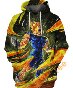 Vegeta Sacrifice Hoodie 3D