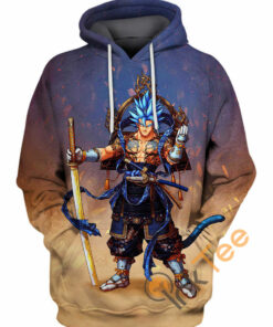 Vegito Blue Hoodie 3D