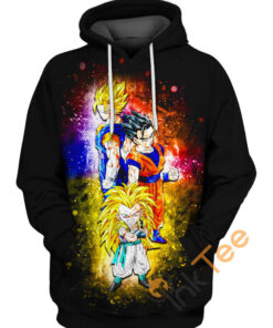 Vegito Gotenks And Gohan Hoodie 3D