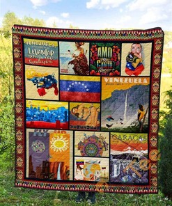 Venezuela 2 Quilt Blanket Bedding Set