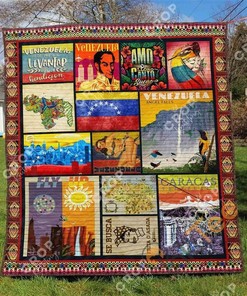 Venezuela 2 Quilt Blanket Bedding Set With Pillowcase Option