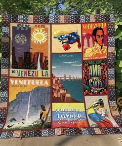 Venezuela 3 Quilt Blanket Bedding Set
