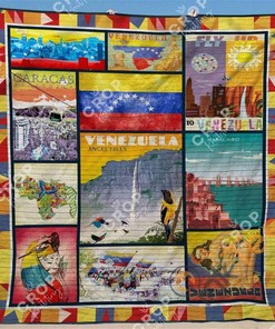 Venezuela Quilt Blanket Bedding Set